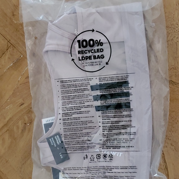 Adidas Women's Aeroreact Training Light-Support Techfit Bra Fits 34-36 - Picture 4 of 6